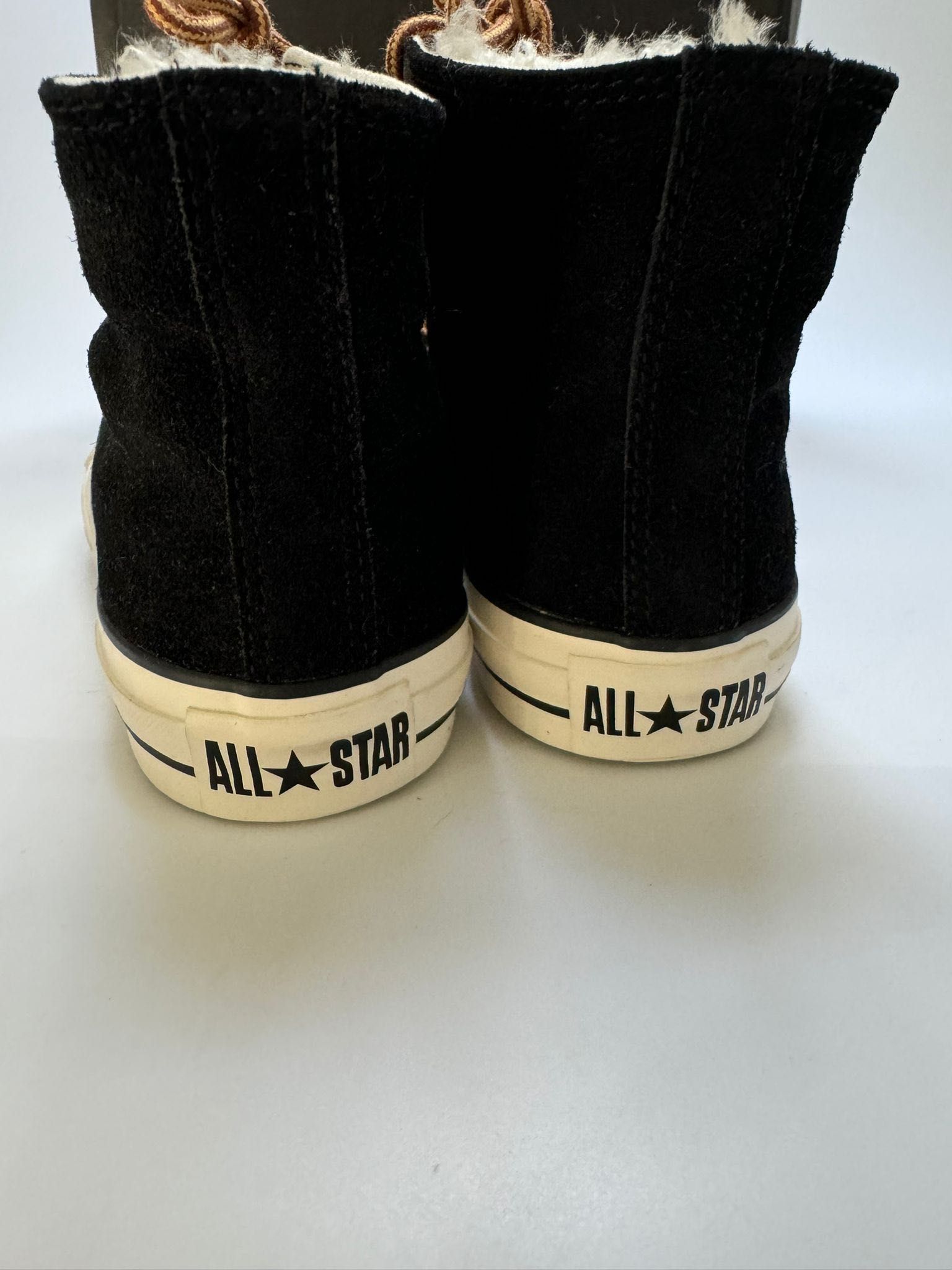 Nowe sneakersy damskie ocieplane CONVERSE czarne 37,5