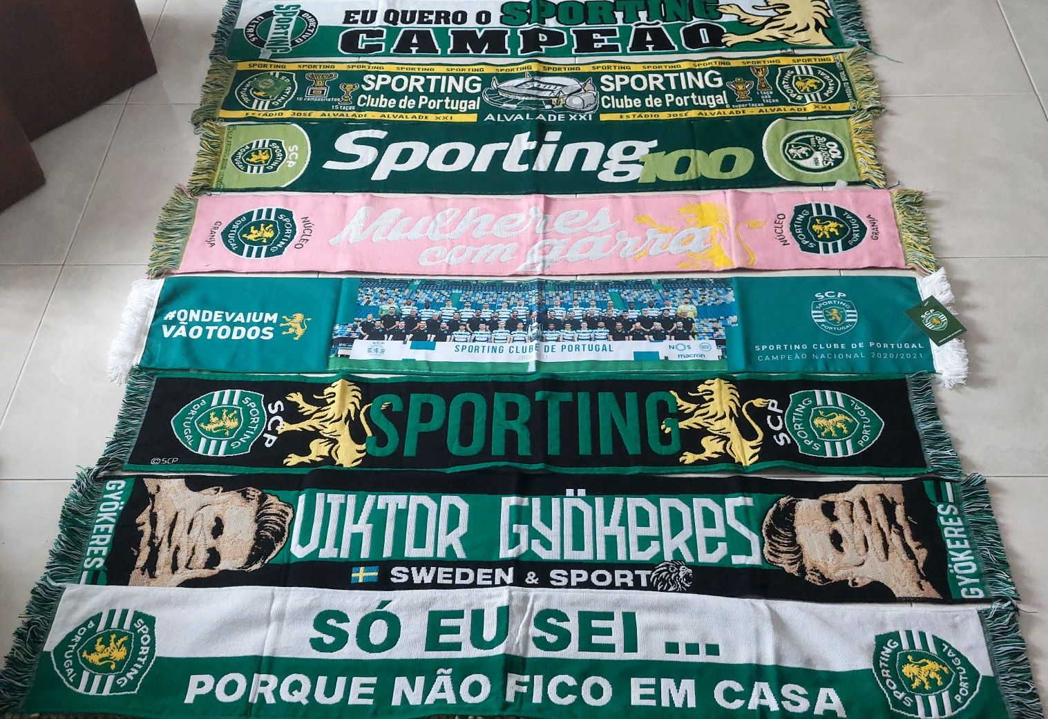 15 Cachecois do Sporting