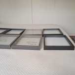 Molduras 20 x 25 pretas novas