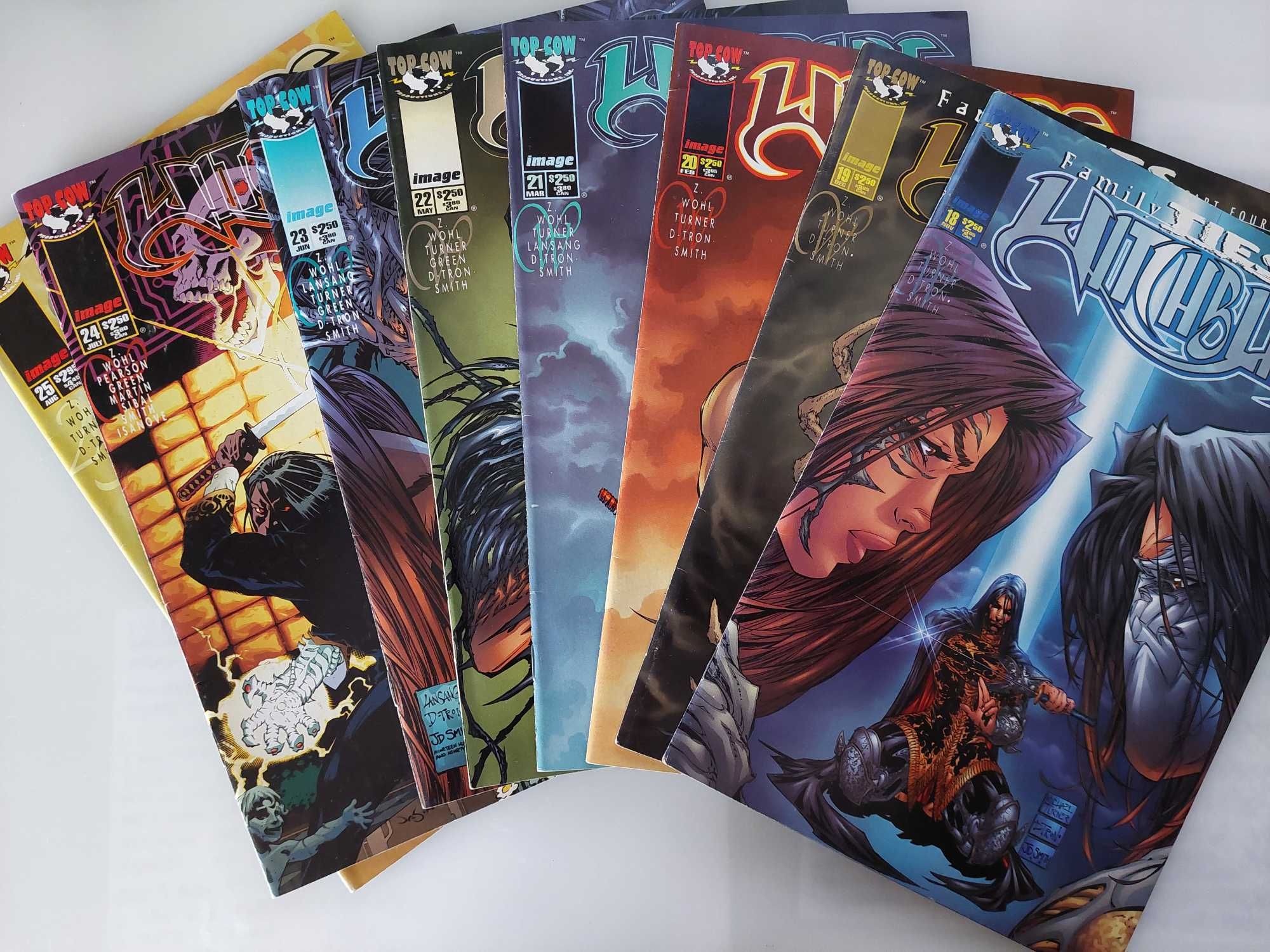 Komiksy z serii Witchblade (Michael Turner) [j.ang.]