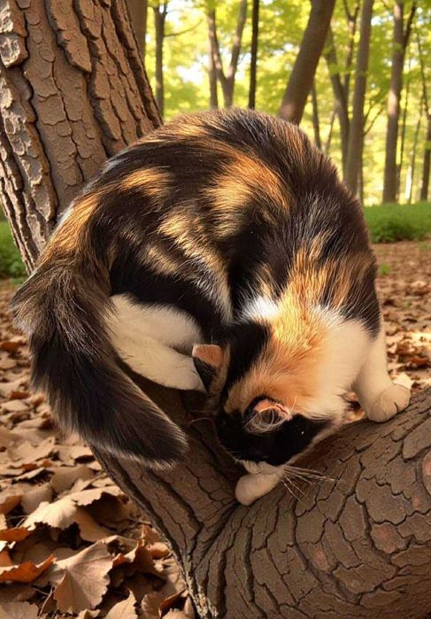 Шукає дім трьохмасна киця