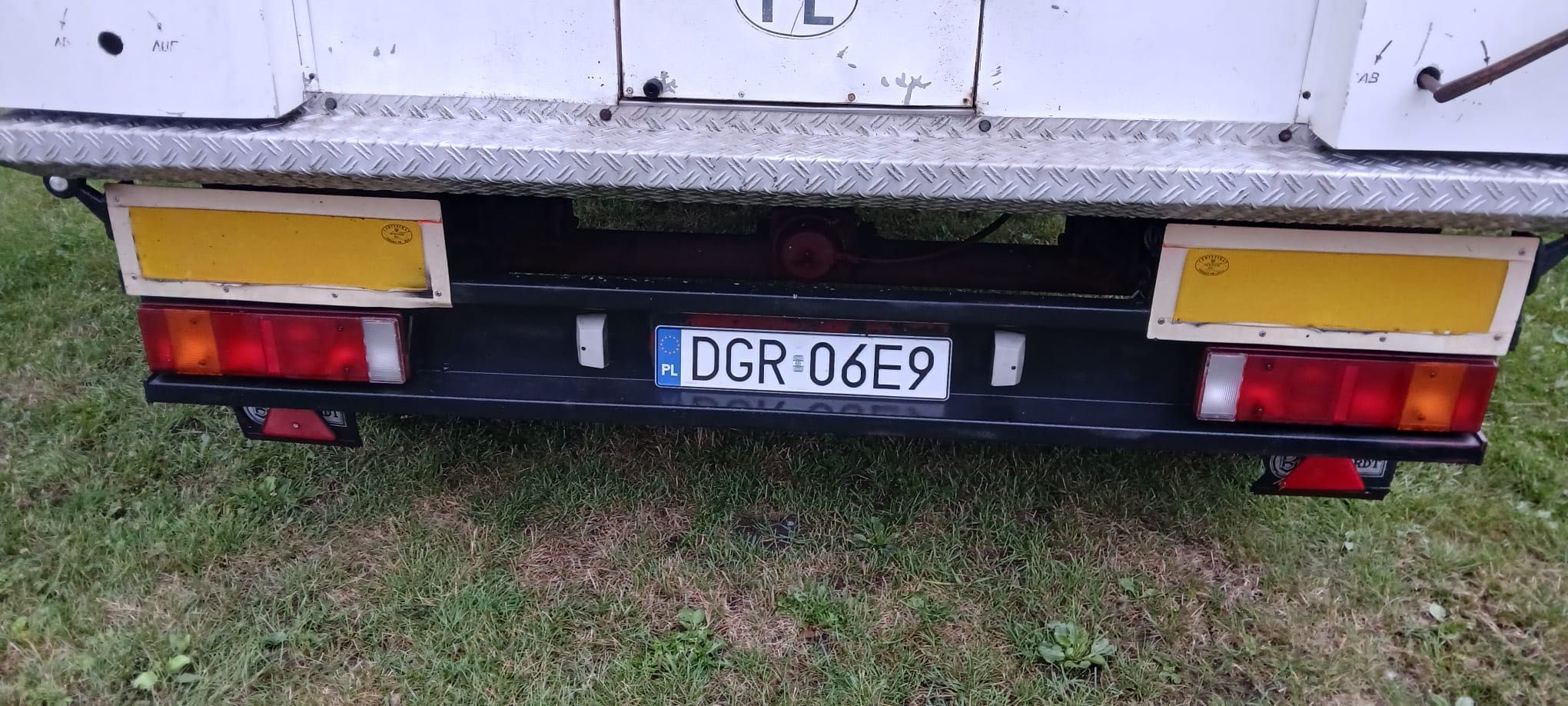 Przyczepa do przewozu gołębi zarejestrowana