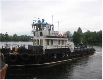 БУКСИР ТОЛКАЧ БТ-570В (525 л.с.)