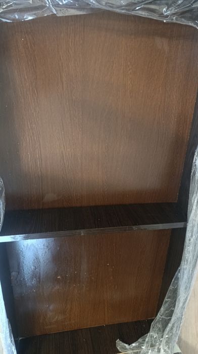 Łóżeczko i szuflada  dziecięce drewniane z misiem