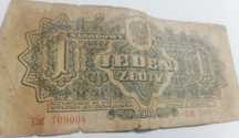 Купюра 1 злотый 1944 года
