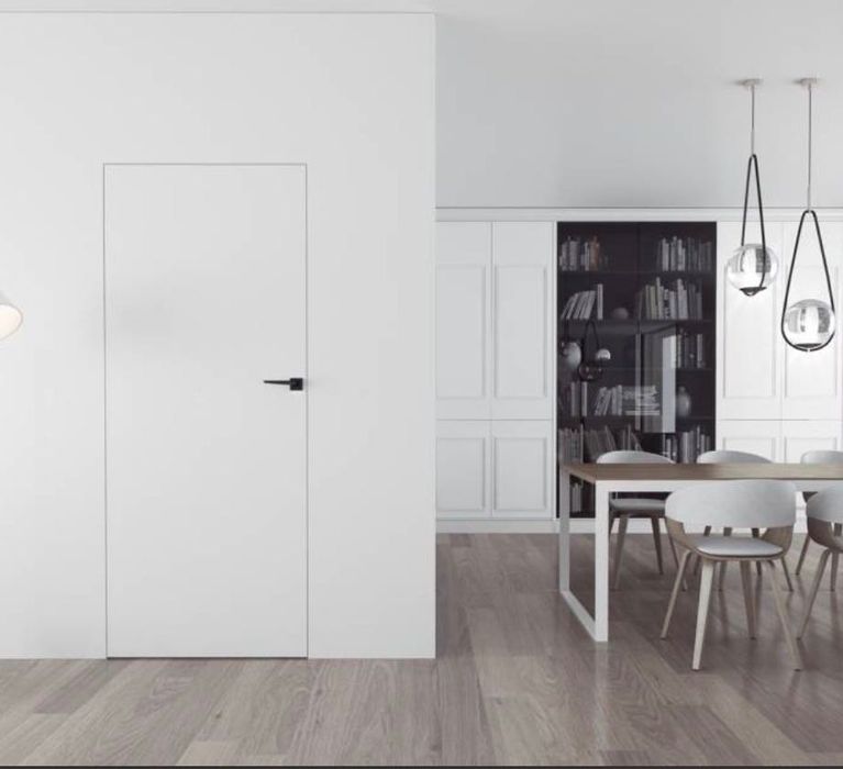 Drzwi ukryte DRE Sara eco II - 80cm skrzydło + ościeżnica
