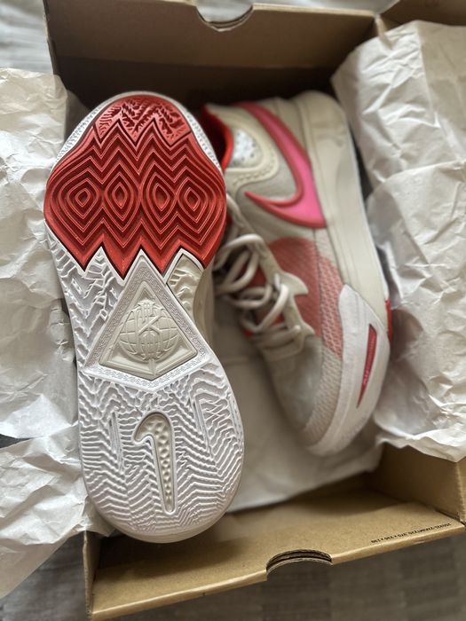Size 11 - Nike Kyrie 8 Light Bone Picante Red