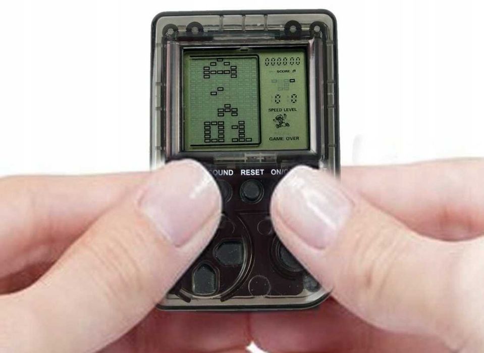 Gra Mini Arcade Game Boy Brelok Gameboy Tetris Zbawka