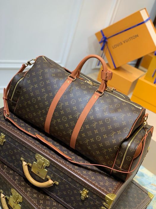 Louis Vuitton Keepall NBA сумка мужская коричневая дорожная спортивная