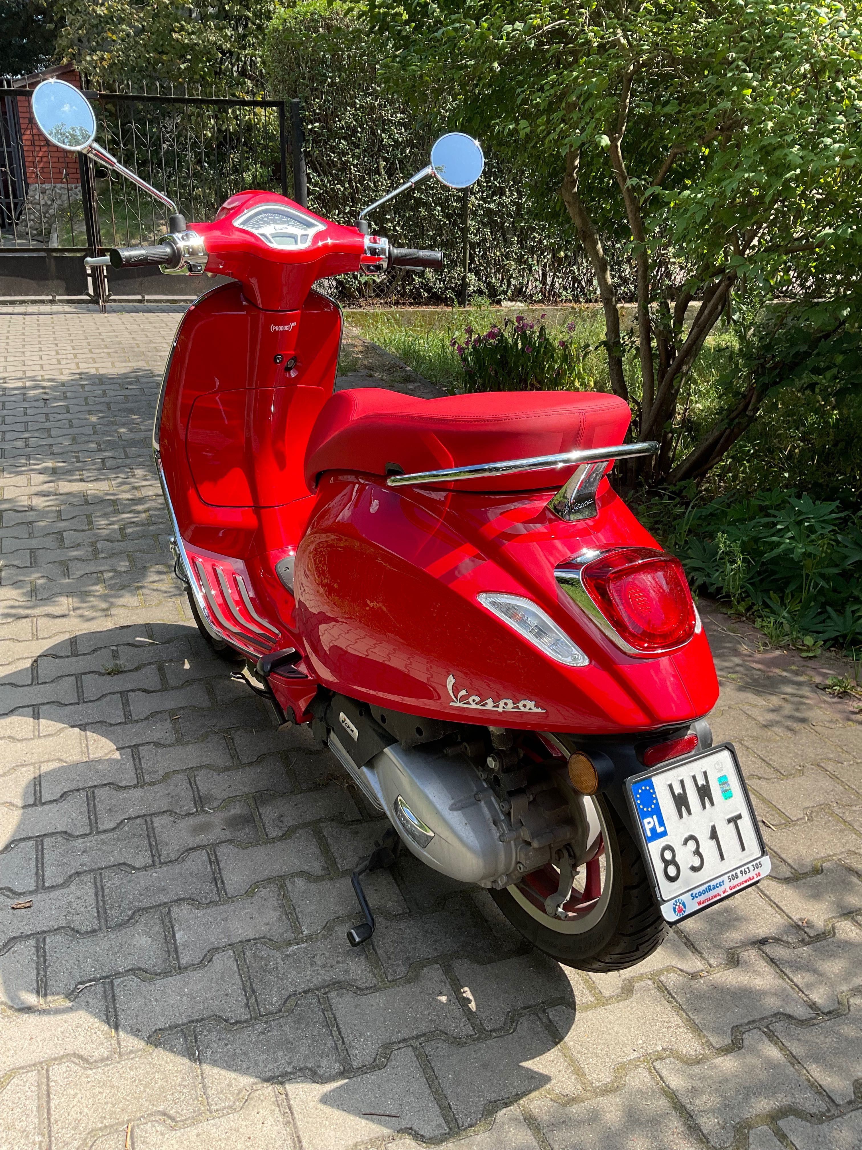 Vespa Primavera 125. Super stan. Warszawa