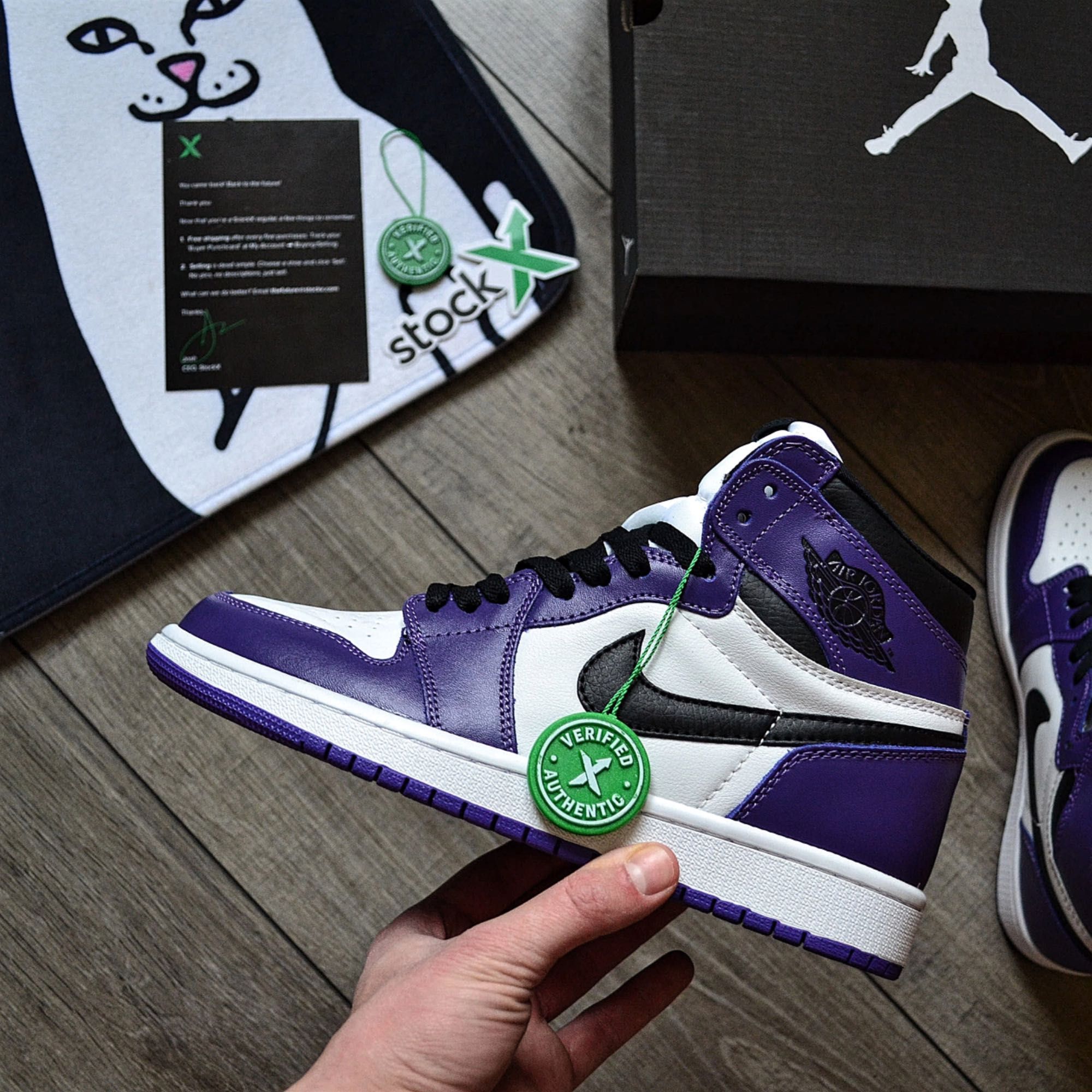 Nike Air Jordan 1 Retro „Court Purple”
