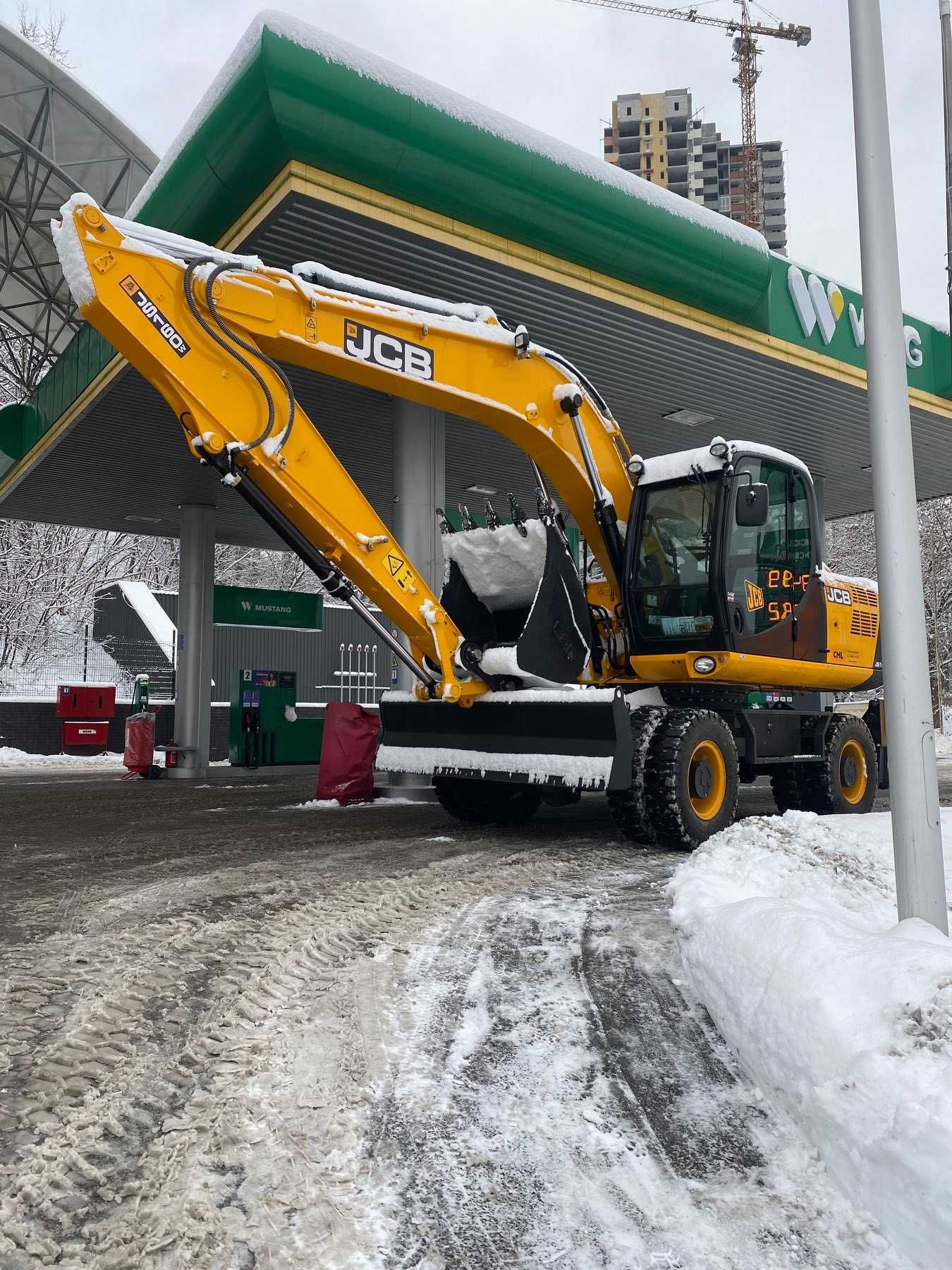 Аренда полноповоротного экскаватора JCB 160/Оренда екскаватора JCB 160