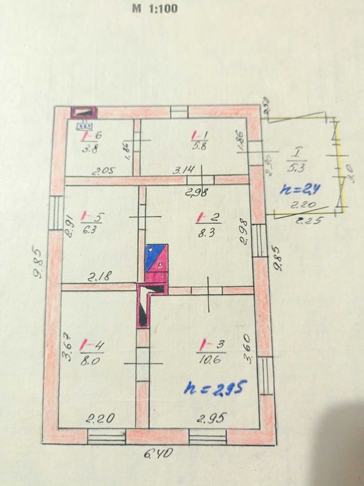 Продам дом в г. Синельниково