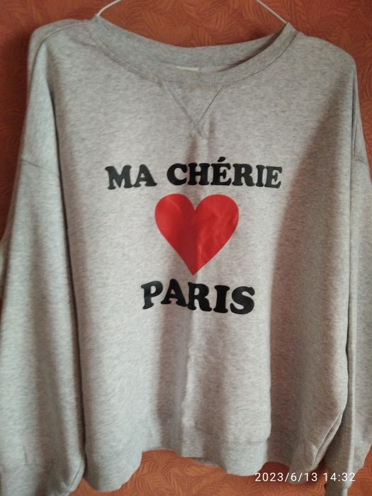 Свитшот  на флисе