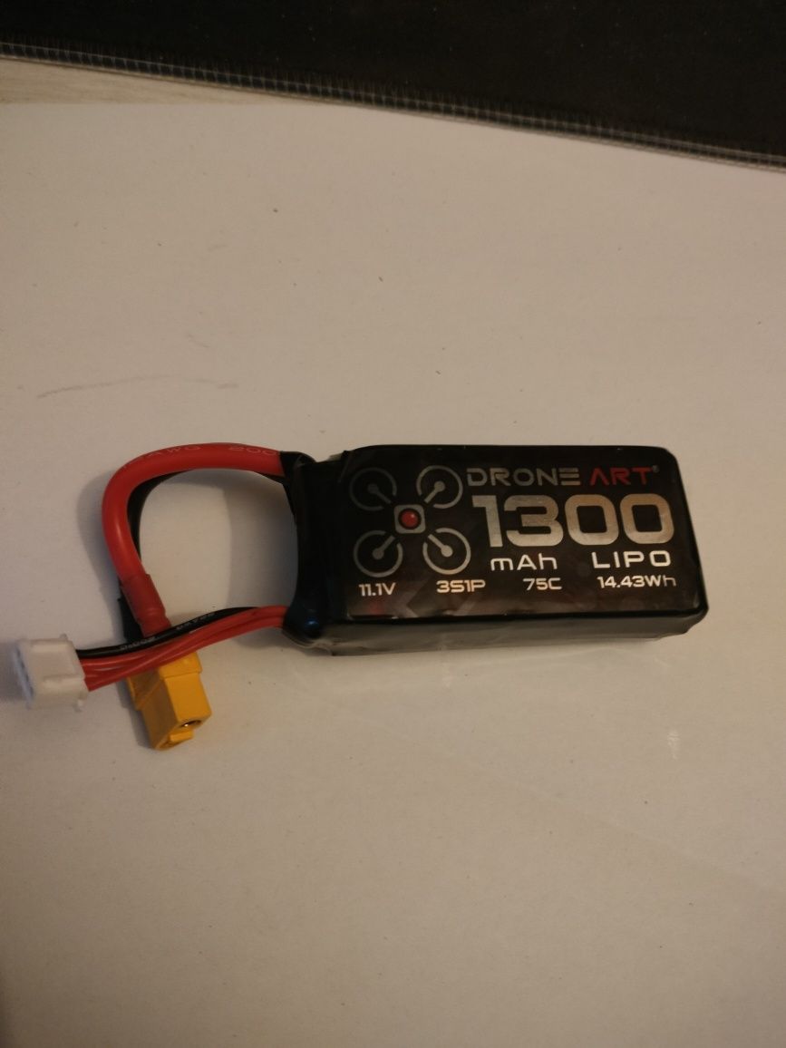 Bateria LIPO 1300mah 75c