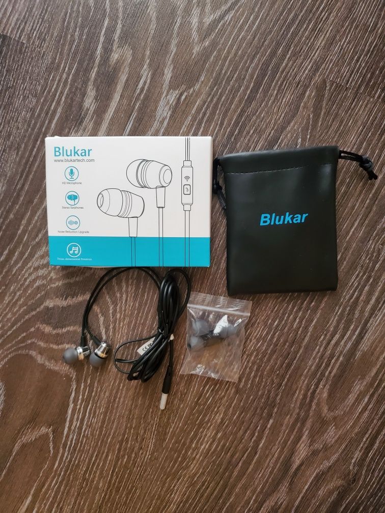 Навушники-вкладиші Blukar K9201 - сріблясті