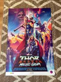 Thor Miłość i Grom plakat nowy!