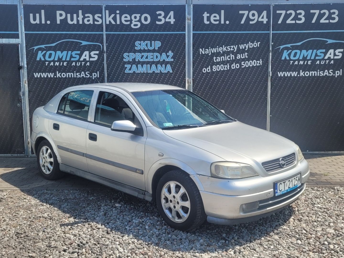 Opel Astra 1.6B+LPG 101KM 2001r * el szyby klima radio * TORUŃ