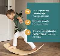 MeowBaby deska do balansowania dla dzieci drewniana Balance Board