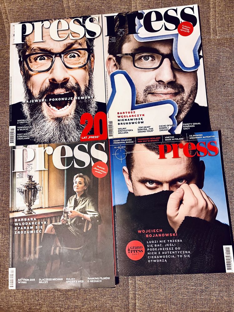 4 numery magazynu Press