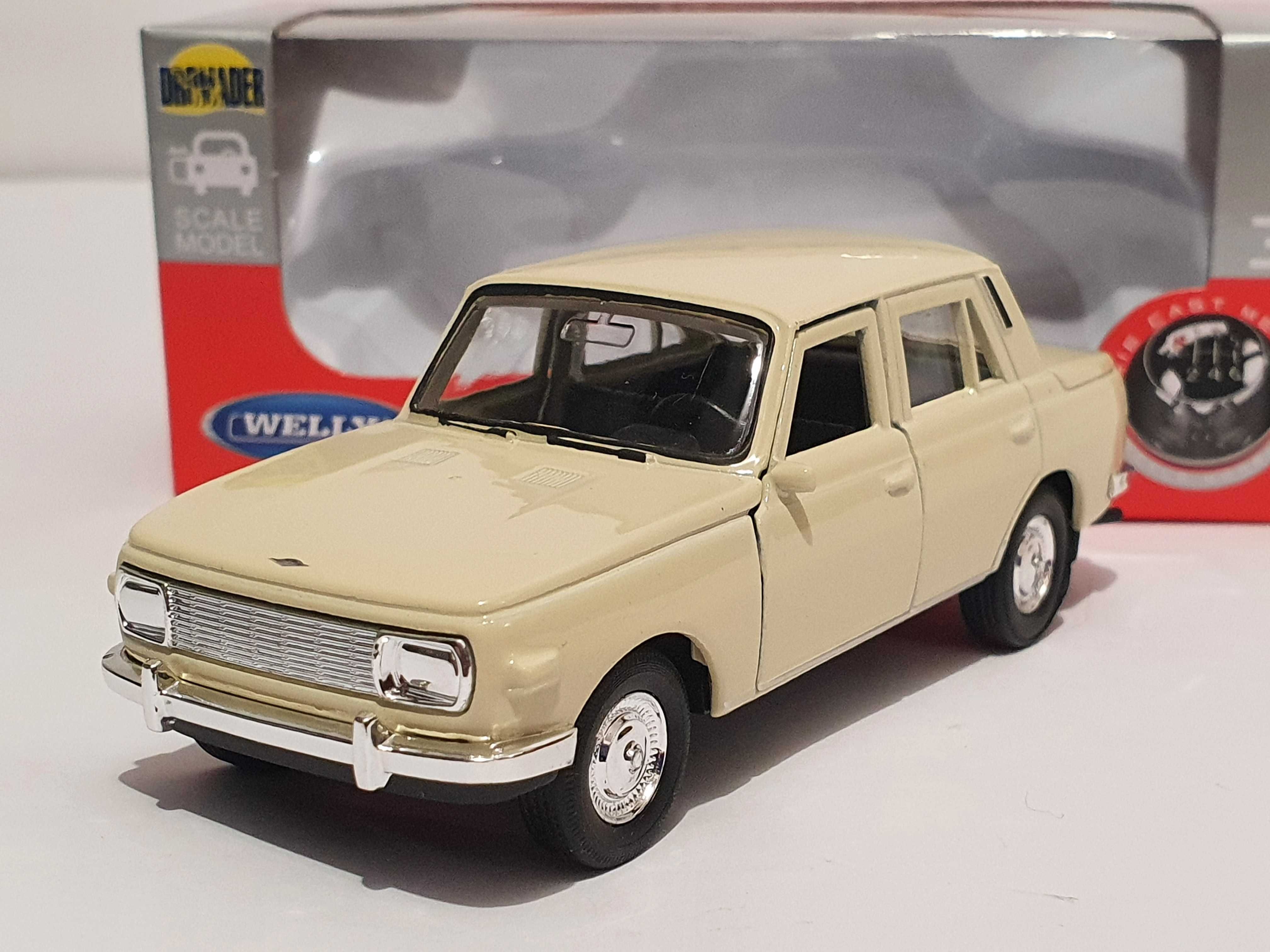 Samochod auto WARTBURG 353 model 1/34 nowy metal