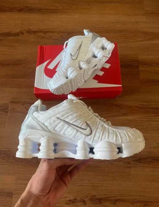 "Buty Trampki" Nike_Shox_TL_White_R.39