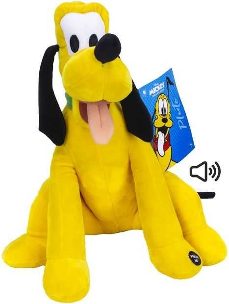 Novidade:Peluche Disney Pluto 30cm com som