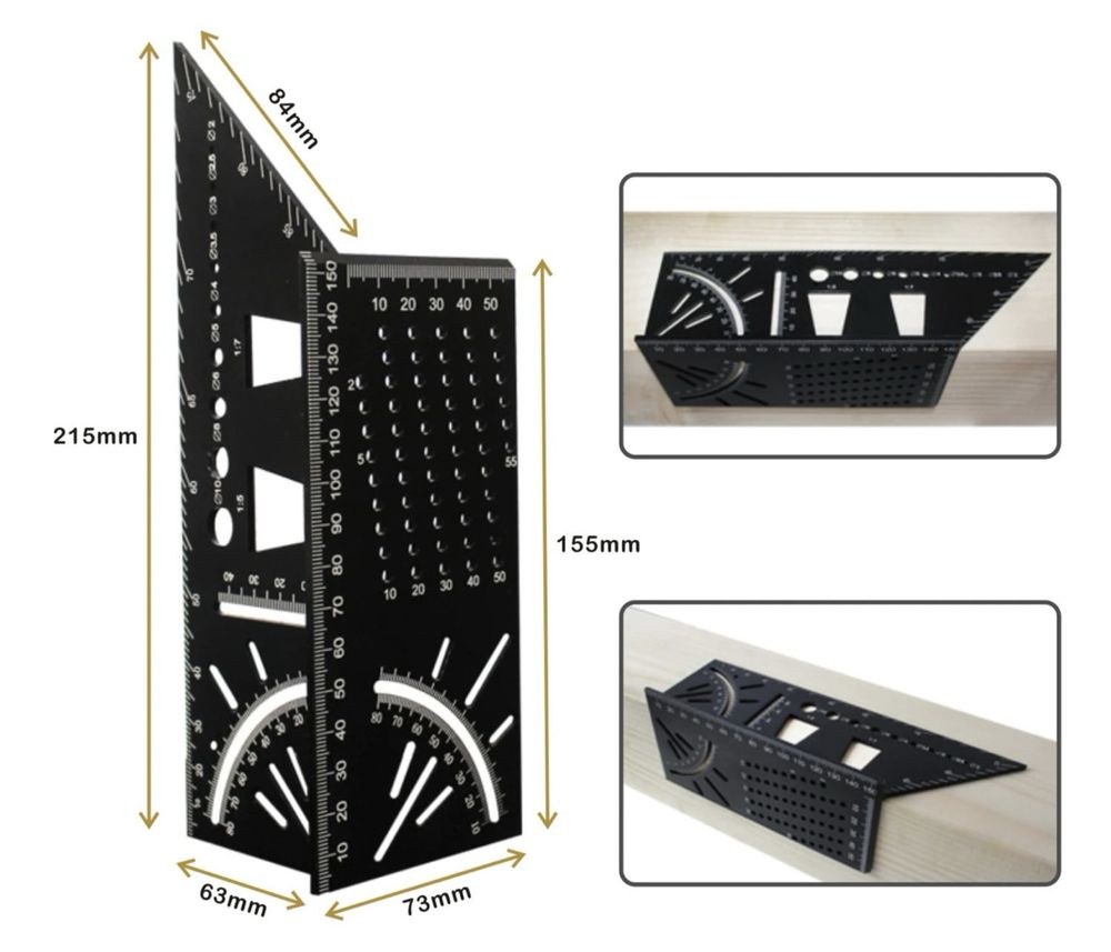 Kątownik Japoński aluminiowy