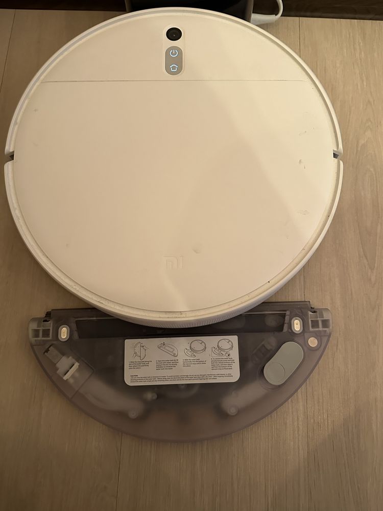 Робот-пилосос з вологим прибиранням Xiaomi Mi Robot Vacuum Mop 2 White