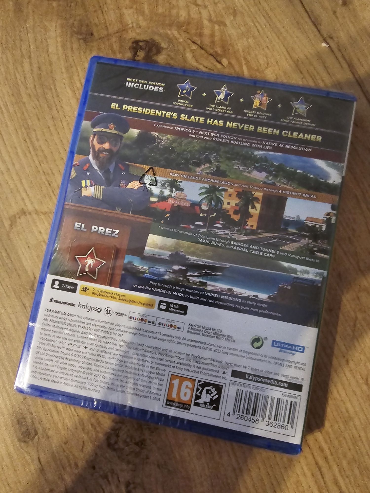 Folia Tropico 6 next gen edition na konsole ps5 playstation 5