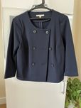 Navy blazer by Banana Republic