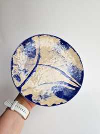Talerz ceramiczny handmade