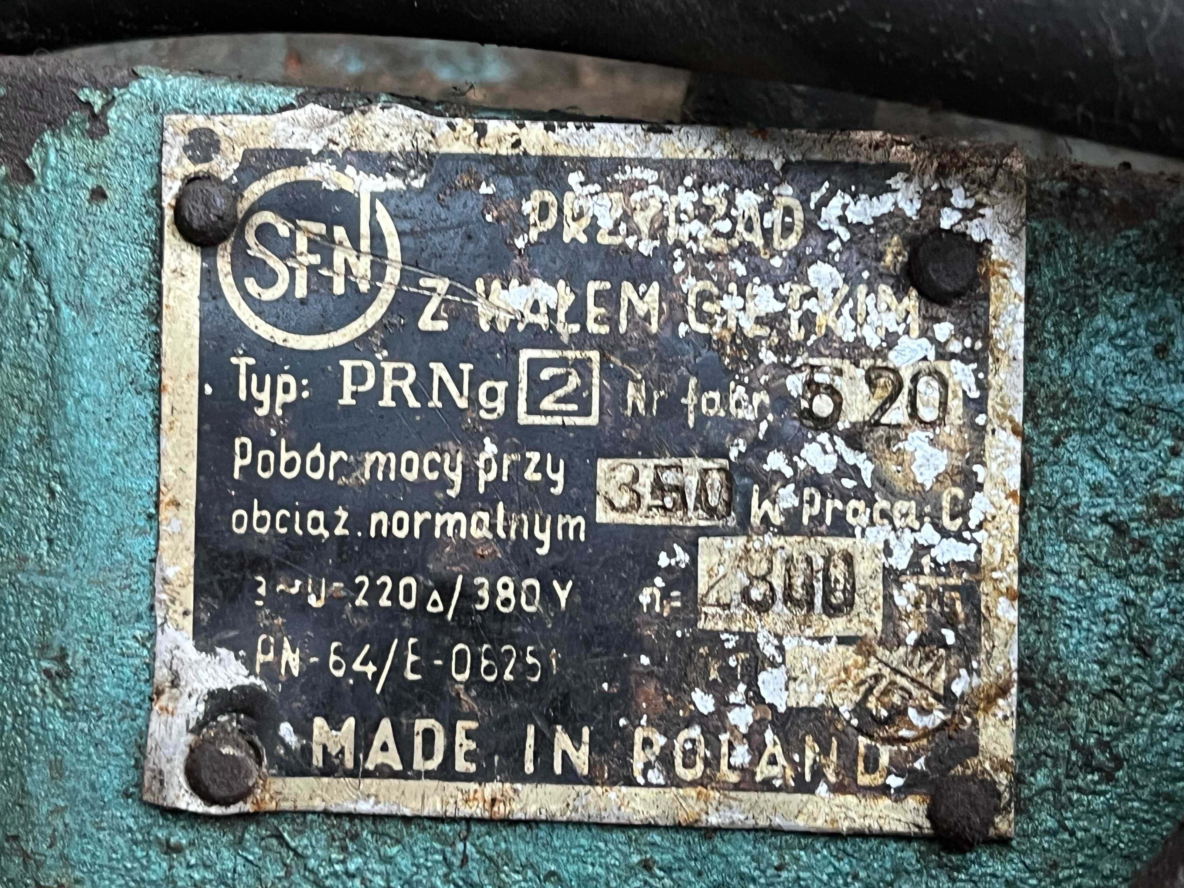 Szlifierka PRNg 2 z czasów PRL