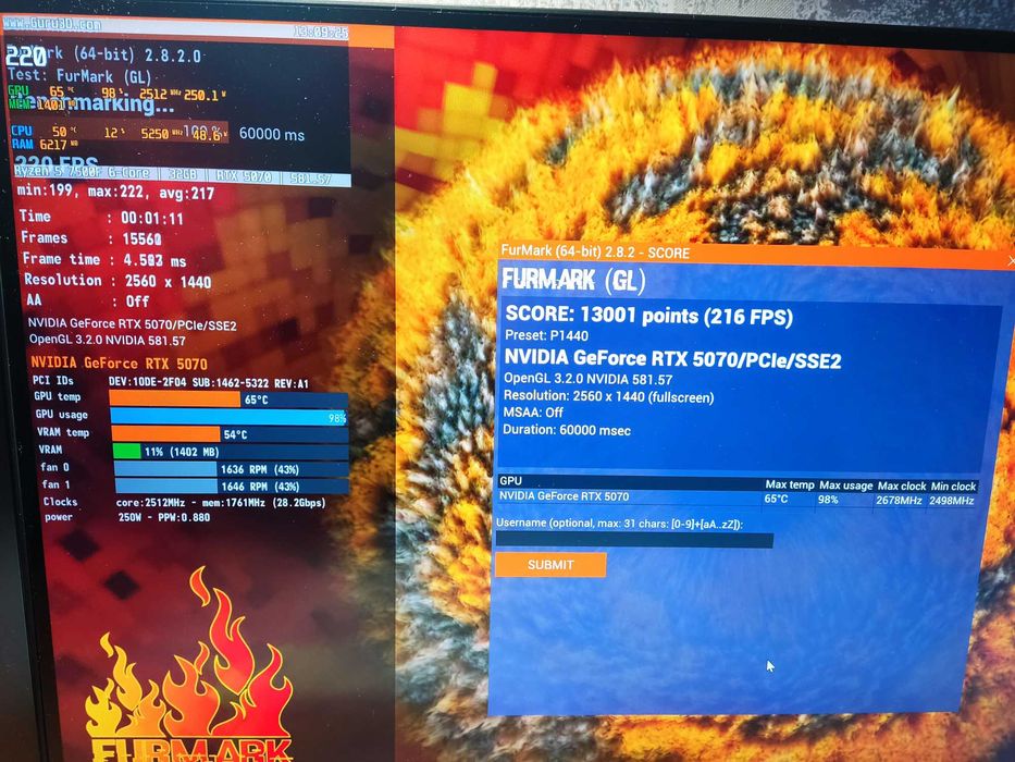 Відеокарта MSI GeForce RTX 5070 Gaming Trio White