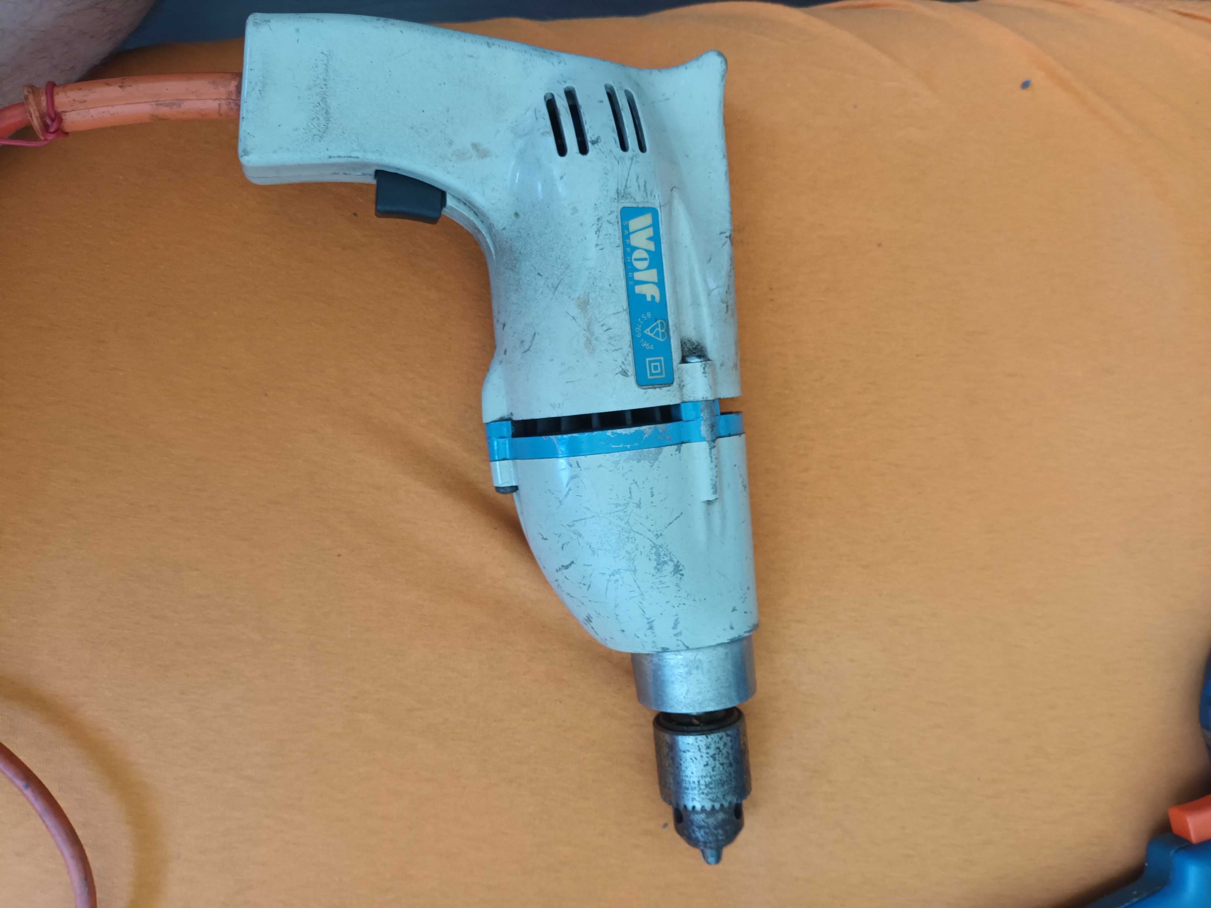 Black & Decker  Wolf wiertarki 2szt. dobre z dawnych lat stan bdb