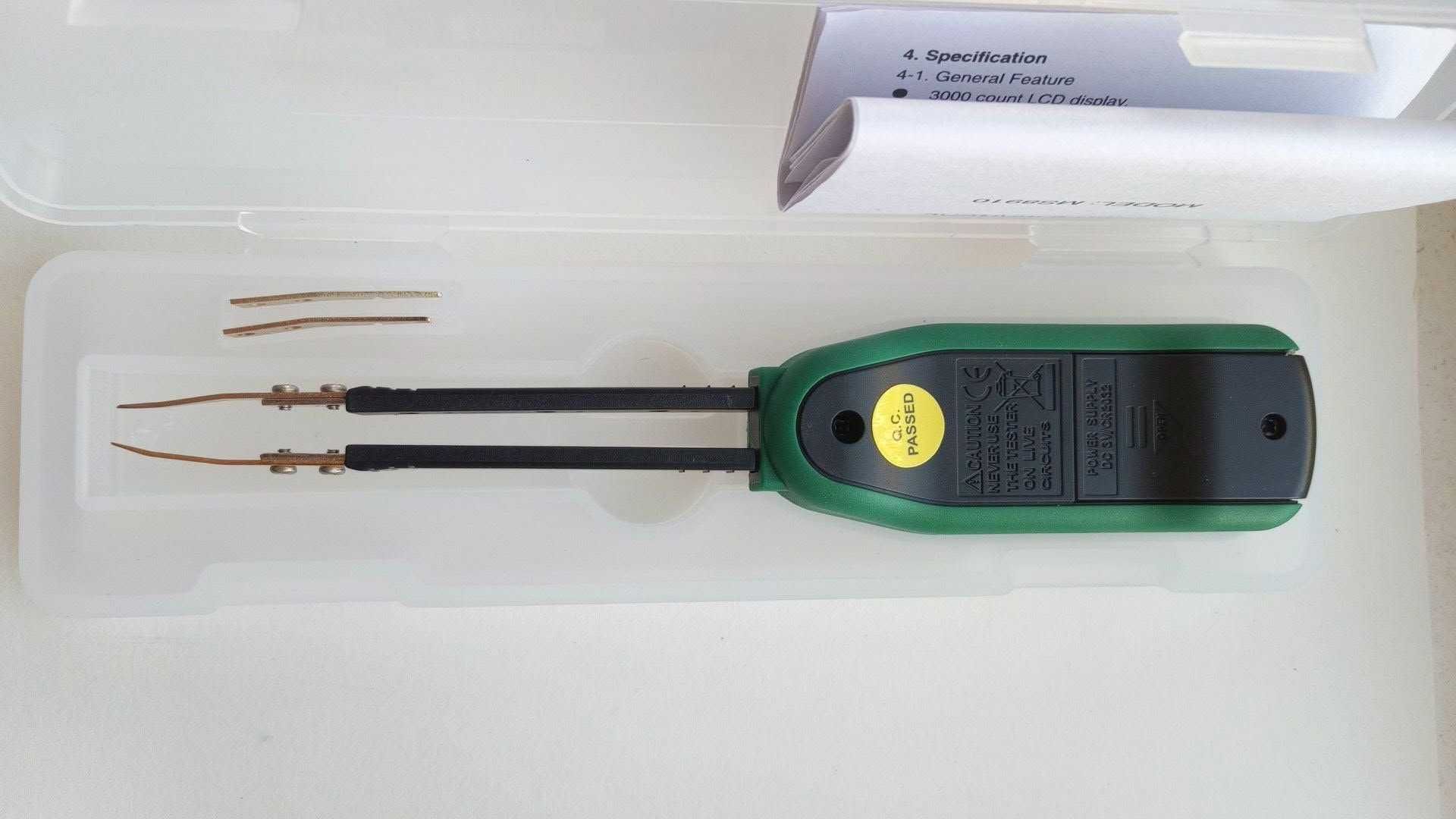 MS8910 Тестер SMD элементов измерение ёмкости сопротивления прозвонка