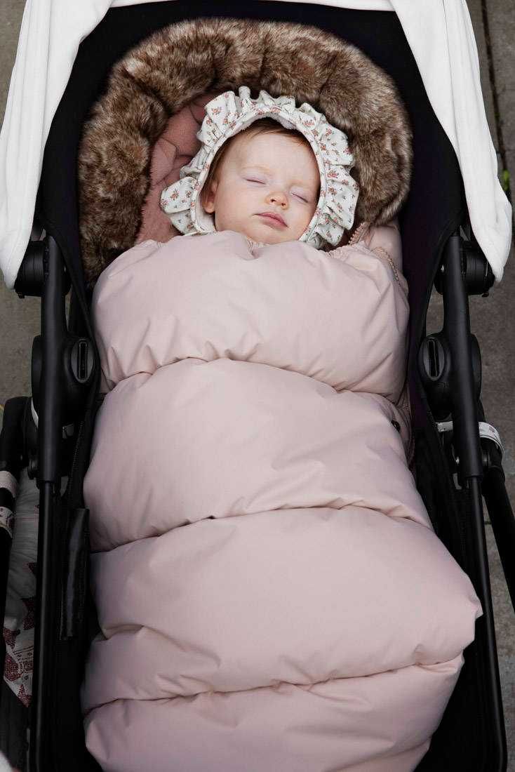 NOWY Elodie Details - śpiworek do wózka różowy - Blushing Pink