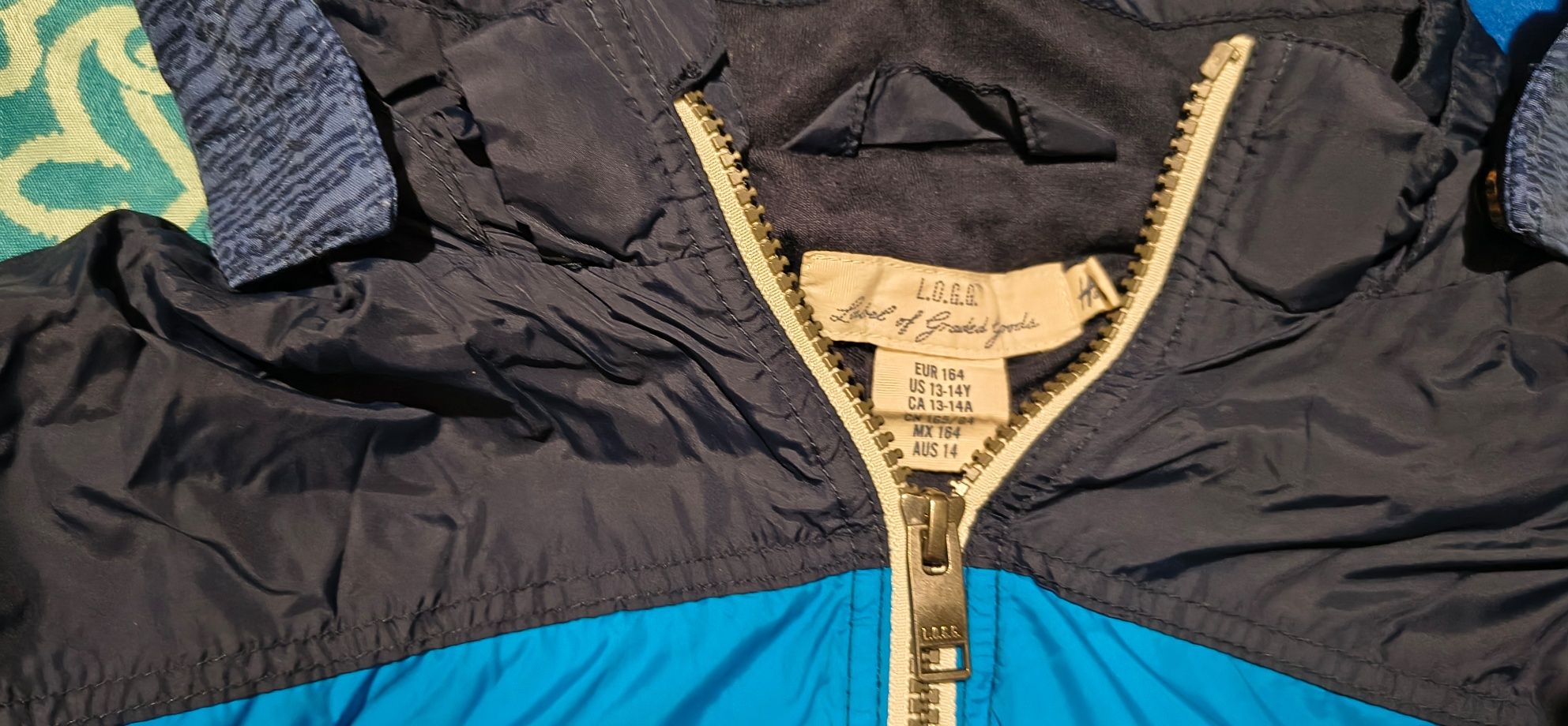 Kurtka wiosenno - jesienna, przeciwdeszczowa H&M roz. 164