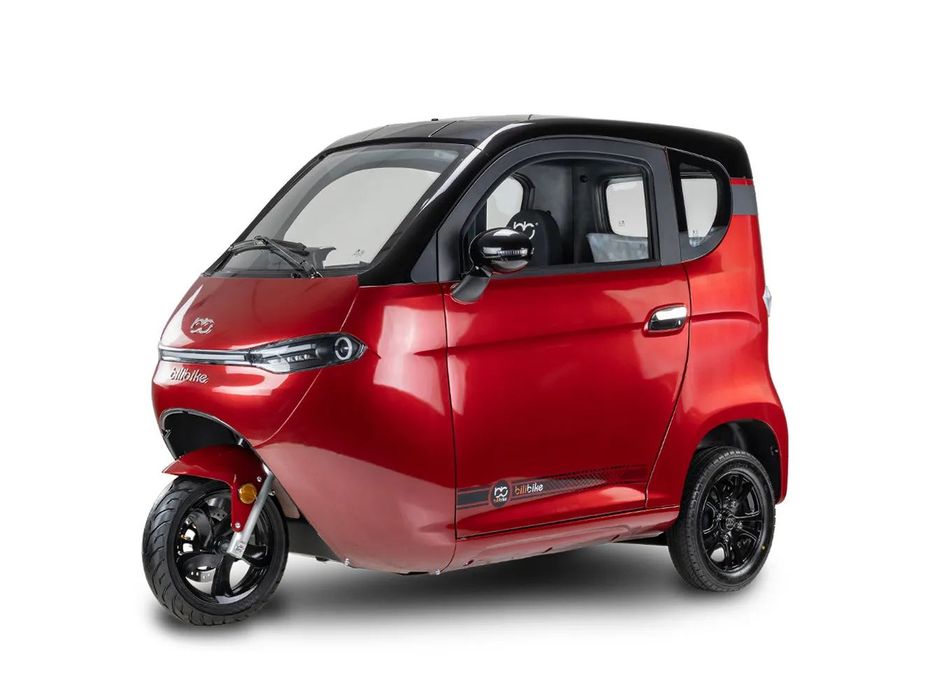 Bili Bike Sigma Trójkołowy pojazd skuter zabudowany bez prawka SIGMA 3 100AH 3000W