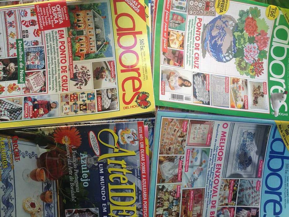 Revistas para ponto cruz