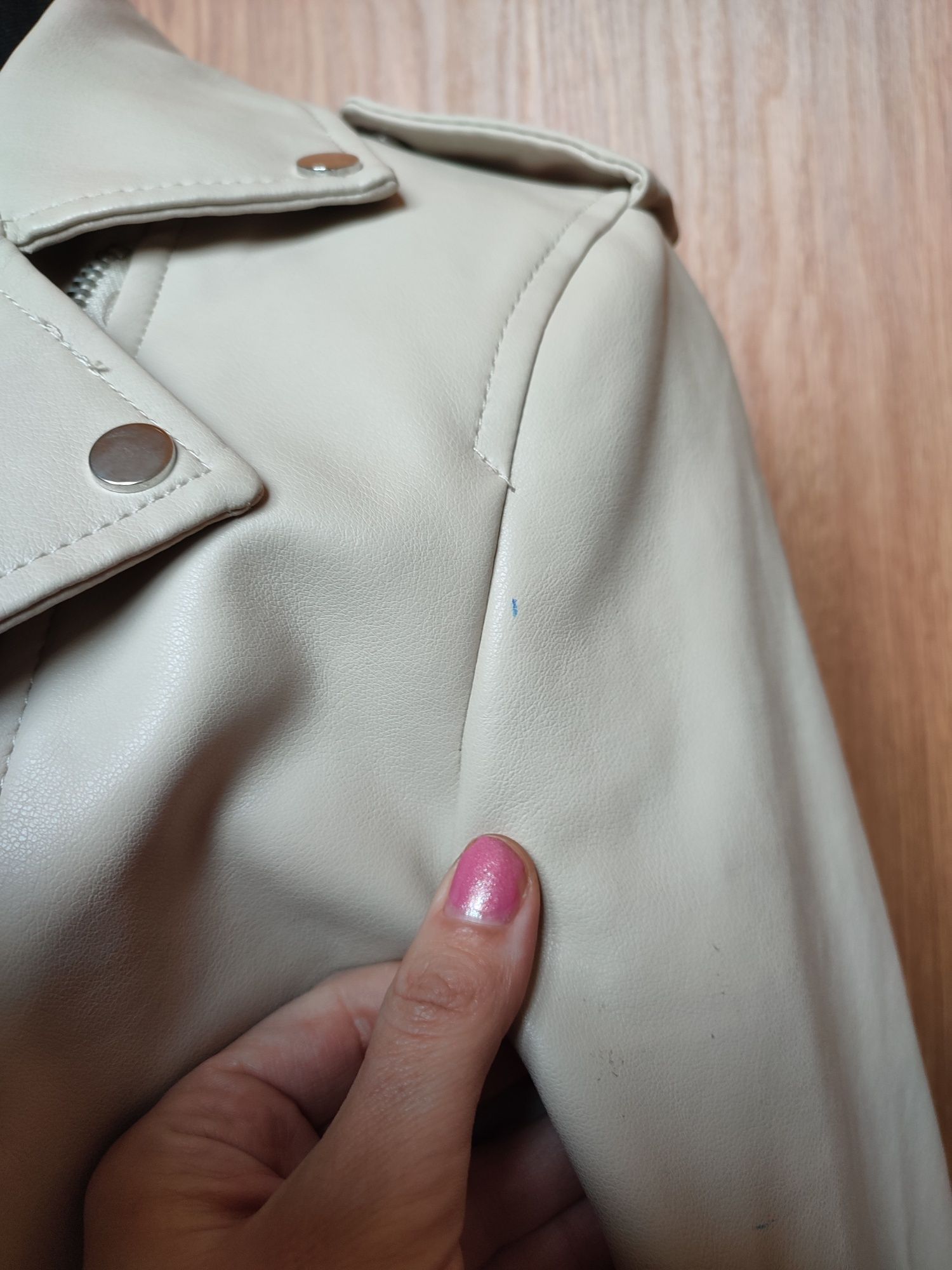 куртка косуха бомбер авиатор оверсайз zara подростковая / 38р нюанс