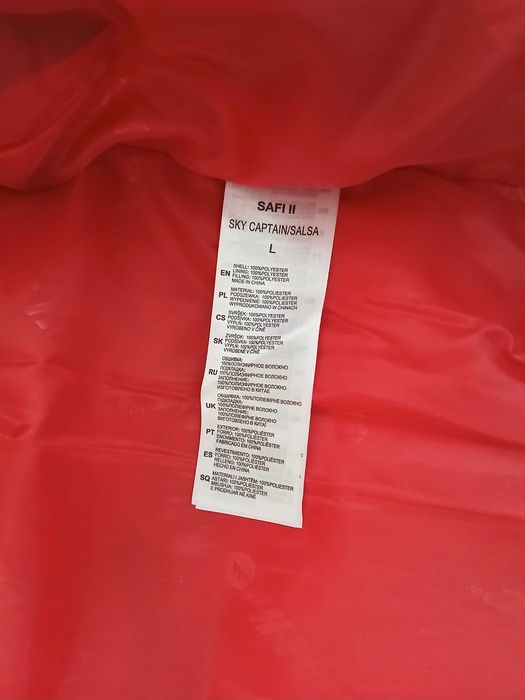 Męska Kurtka zimowa pikowana SAFI II, granatowa Rozmiar:L