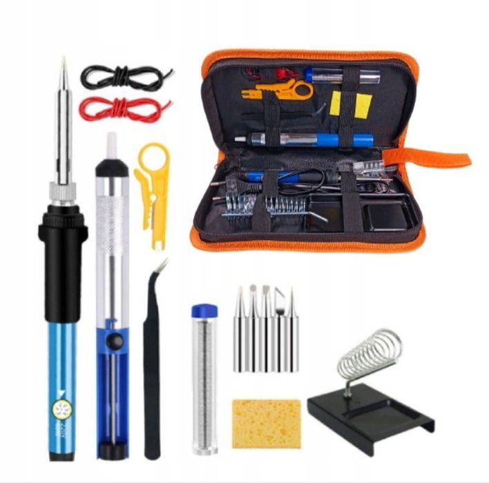 Zestaw do lutowania 60w lutownica