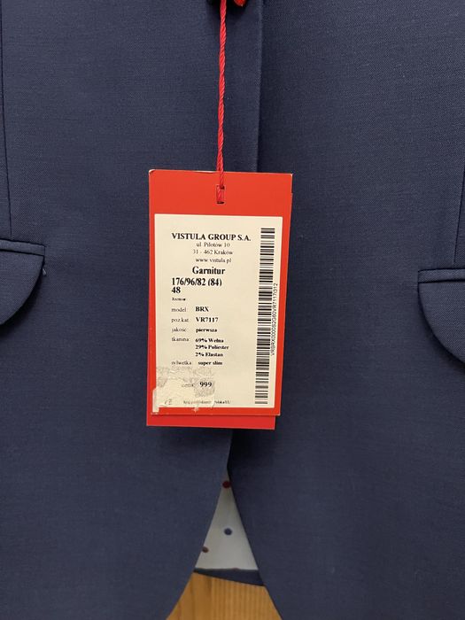 Garnitur męski super slim 176/96/82(84) mode:lBRX