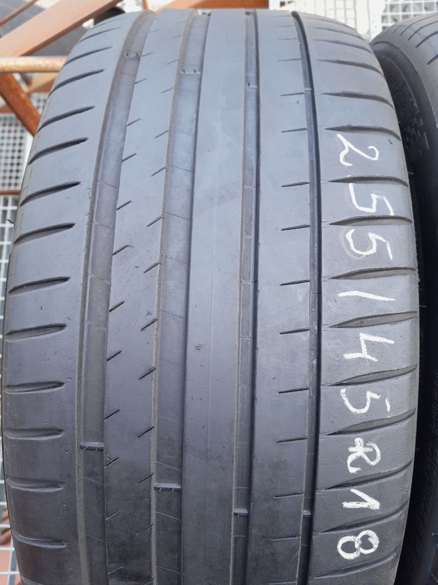 255/45R18 103Y MICHELIN , komplet opon letnich.