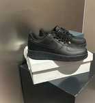 Buty|Sportowe-Męskie Nike AirForce1 Czarny UnisexTrampki 37.5