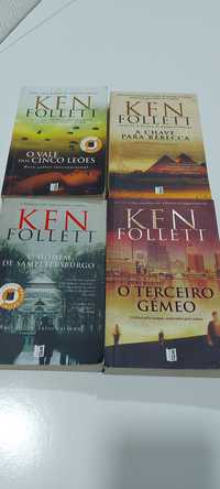 Livros de bolso Ken Follett