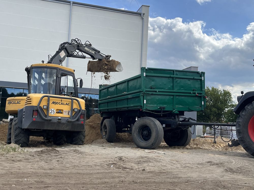 Roboty ziemne rozbiórka koparka minikoparka wykopy pod fundamenty