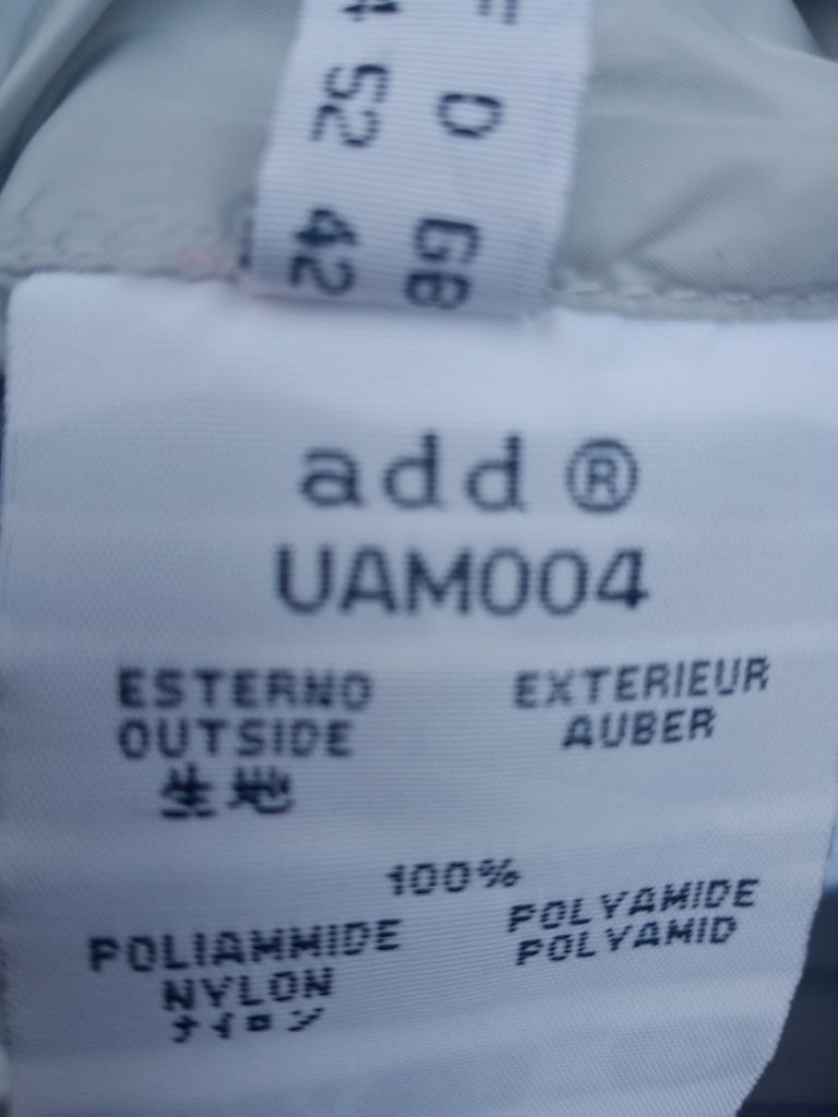 Kurtka damska przeciwdeszczowa popielata 44 46 ADD