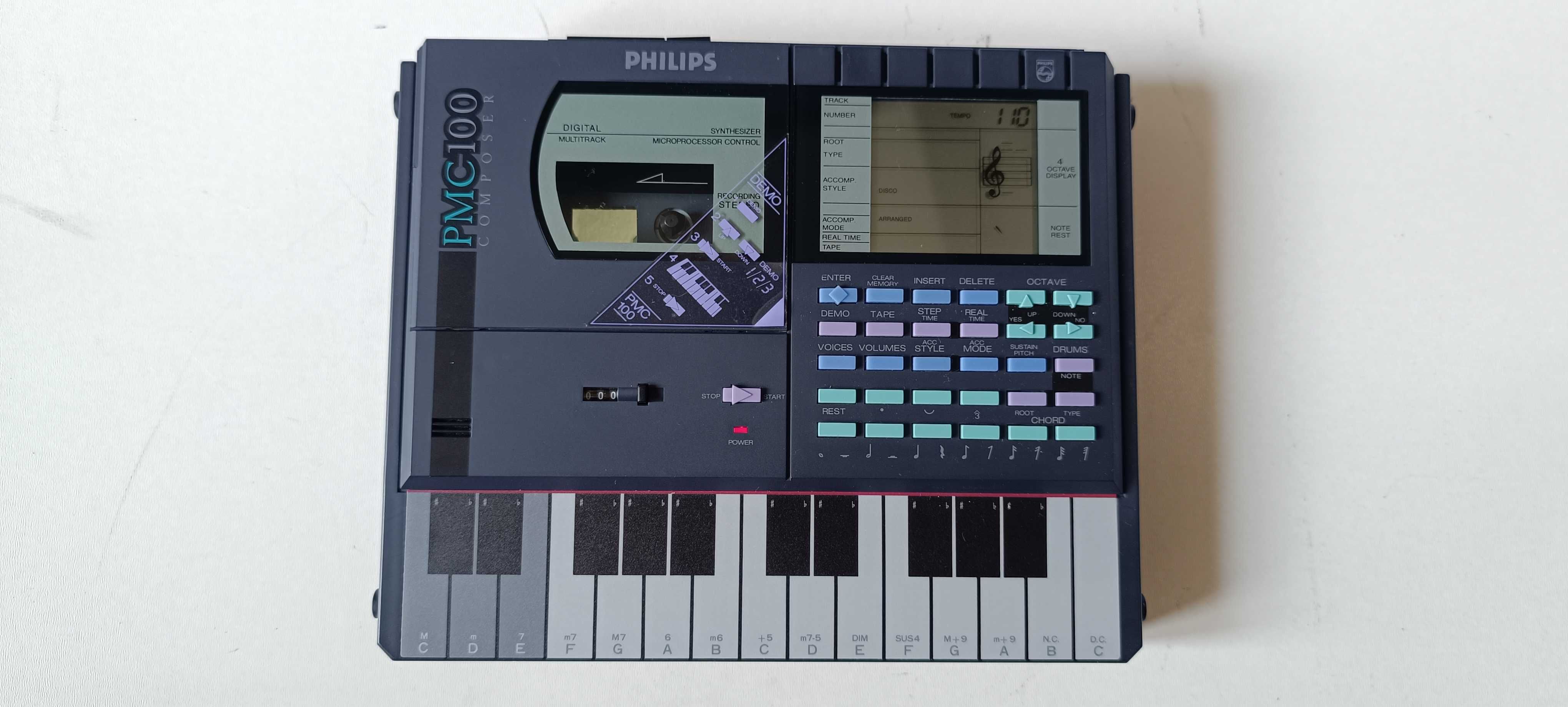 PHILIPS PCM100 Composer, Personal Media Composer, syntezator z 1986r.